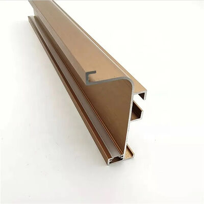 Brushed Anodized LED Strip Stair Step Extuded Aluminium Profile for Ambient Lighting