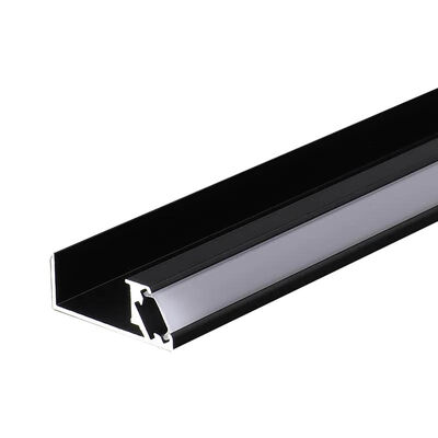 Brushed Anodized LED Strip Stair Step Extuded Aluminium Profile for Ambient Lighting