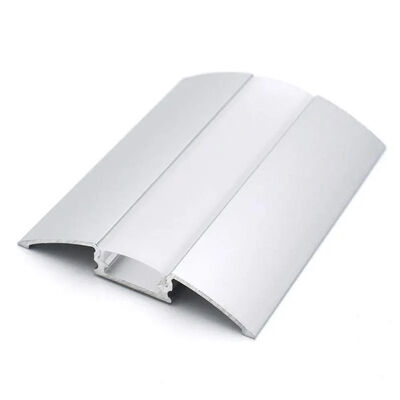 Brushed Anodized LED Strip Stair Step Extuded Aluminium Profile for Ambient Lighting