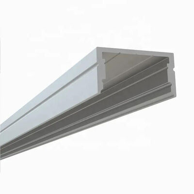 Brushed Anodized Aluminium LED Extrusion Channel Profile with CNC Processing