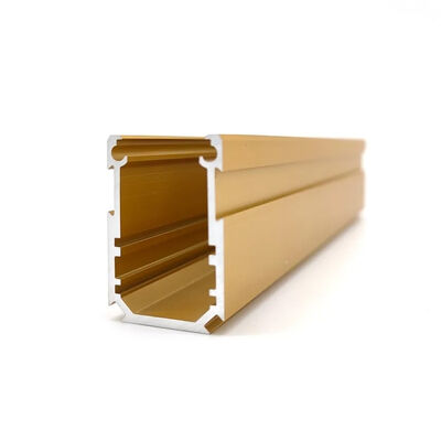 Aluminium LED Light Lamp Extruded Housing Extrusion Silver Anodizing Profile