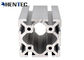 Silvery Anodized Aluminium Profile System T Slot Aluminium Extrusion