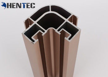 Custom Construction Aluminum Profile , Aluminium Extruded Profiles For Building