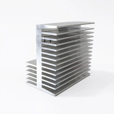 Custom 6063 Aluminum Extrusion Inverter Heat Sink with CNC Machining