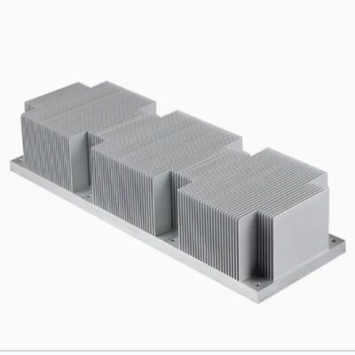 CNC Machined Eelectronic Skived Fin Heat Sink with High Performance