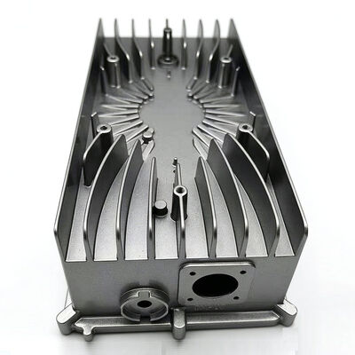 Good Thermal Dissipation Aluminum Die Cast Housing Battery Charger Enclosure with Powder Coating by High Pressure Die Casting