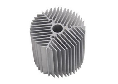 Sunflower Extruded Heat Sink Profiles , Standard Aluminum Extrusion Profiles