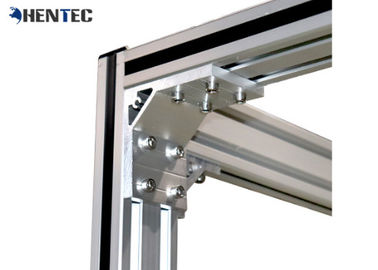 Durable 6063 Anodized Aluminium Extrusion Frame System T Shape Long Life