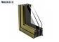 Silding / Casement Aluminum Window Extrusion Profiles Customized Metal Window Frames