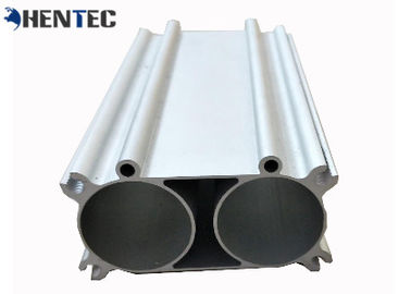 Silver Anodized Industrial Aluminium Profiles Aluminium Cylinder Shell