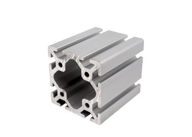 Silvery Anodized Industrial Aluminium Profile V Slot Extruded Aluminum Shapes