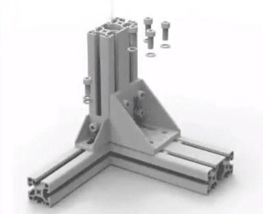 6063 T5 Industrial 30x30mm Aluminium Profile System