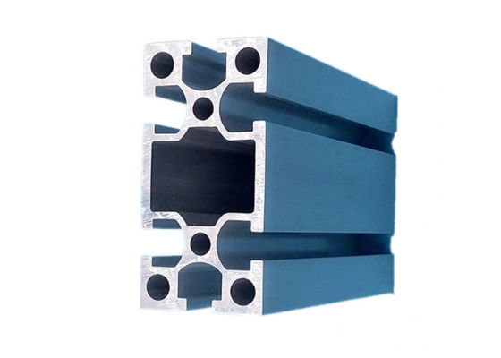 Design OEM 6063 / 6061 Alloy Aluminum Extruded Profiles Powder Painted