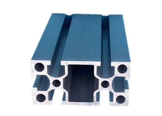 Design OEM 6063 / 6061 Alloy Aluminum Extruded Profiles Powder Painted