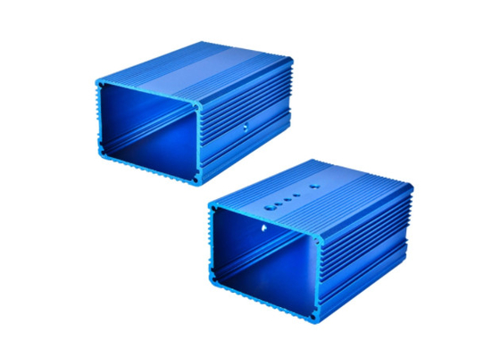 6060 Aluminum Extrusion Heatsink Case Electrophoretic Coated