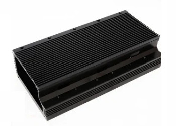 6061 T4 Industrial Aluminium Profile Anodized Computer Heat Sink