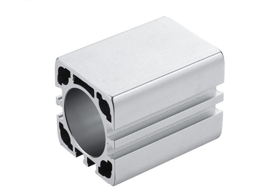 Powder Spray Industrial Aluminum Profile T66 DIN Anodized For Pneumatic Cylinder