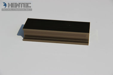 Light Bronze 6061  Aluminum   Profile Construction System , Aluminum Door Porifle
