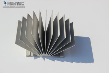T5 T6 Large Extruded Aluminum Heatsink Profiles For Machine High Precision