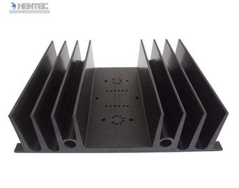 Powder Coating Aluminum Extruded Shapes , Aluminium Extrusion Profiles ISO9001:2000