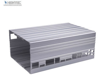 Electrical Cover Alloy 6063 6061 Aluminum Extrusion Profile with Anodize / Electrophoresis Surface