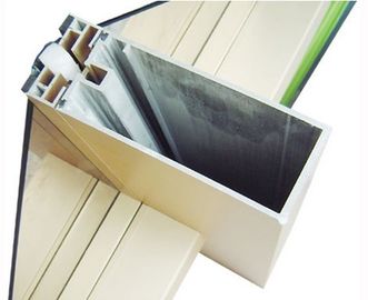 Drilling Aluminum Curtain Wall Profile Anodized / powder painted