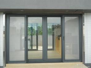 6063 / 6061 / 6060 Aluminum Door Extrusions with Powder Painted Surface