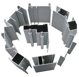 Chemical / Mechanical Polished T6 / T66 Aluminum 6000 Series Window Extrusion Profiles For Living Room