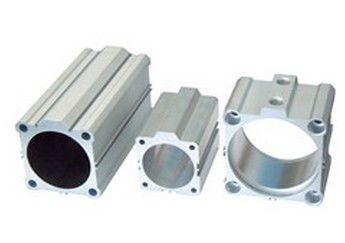 6000 Series Industrial Aluminium Profile / Aluminum Extruded Cylinder Shell With CNC Machining
