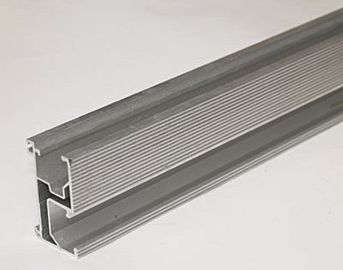 Silver Solar Roof Mounting Rail With Anodized AL600-T5 Aluminum