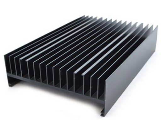 PVDF Coated Aluminum Heatsink Extrusion Profiles