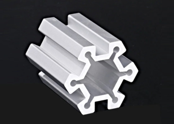 Anodized Aluminium Heat Sink Extrusion Profiles 4-Axis CNC Machining