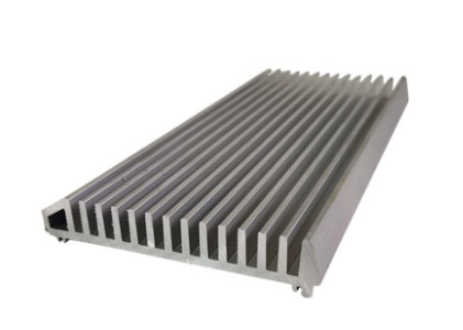 Anodized Aluminum Heatsink Extrusion Profiles Street Lighting Heat Sink