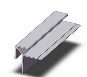 6060 / 6005 Aluminum Extrusion Corner Thin Wall With CNC Machining