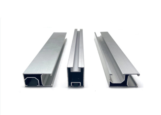 Anodized Industrial Aluminum Profile Rail For Solar Mounting System