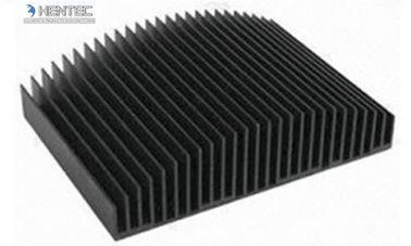 6063 Aluminum Heatsink Extrusion Profiles For Water Cooler / Electronic Radiator / Automatic Industry