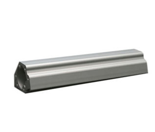 6082, 2A12 , 2024 , 7075 , 7055 , 7150 Silvery Anodized Aluminium Extruded Profiles / Cutting / Drilling / CNC Machining
