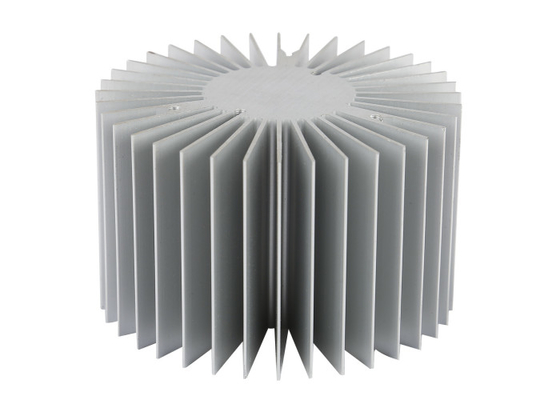Lightweight Extrusion Aluminum Heatsink Profiles Sandblasting For Enhanced Durability