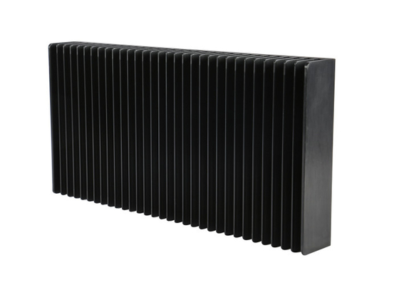 6063 T5 Aluminum Heatsink Extrusion Profiles Polished Surface