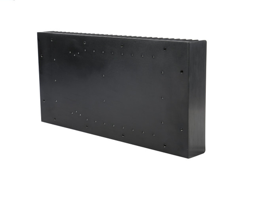 Bright Black Anodized Extruded Heat Sink Industrial Aluminium Profiles 6063-T5