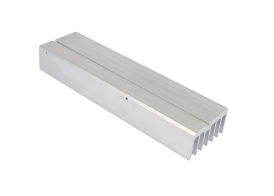 Bright Black Anodized Extruded Heat Sink Industrial Aluminium Profiles 6063-T5