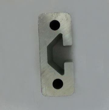 Silvery Anodized Industrial Aluminium Profile