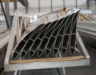 Powder Painted / Anodized Industrial Fan Blade Profile / Industrial Cooling Blade