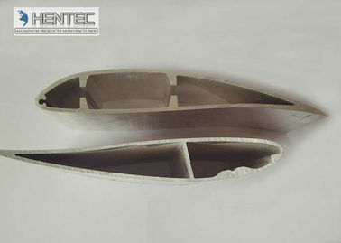 Silvery Anodized Industrial Fan Blade With Anodizing / Powder Painting Surface Treatment