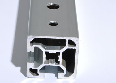 SGS Customized Industrial Aluminium Profile For Work Table , Powder Coated Suface Treatment