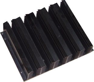 PVDF / Powder Coated Aluminum Heatsink Extrusion Profiles With 6061 T6 Alloy