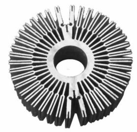 Anodized 6005 / 6060 Aluminum Heatsink Extrusion Profiles For CPU Cooler