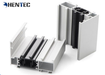 Powder Painted Aluminium Window Extrusions With Termal Strip , Customerized