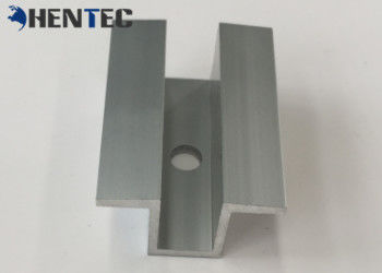 PV MID Clamp Solar Panel Roof Mounting Systems Anodized Surface Treatment