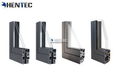 Deep Processing Aluminum Window Extrusion Profiles For Silding / Casement Window